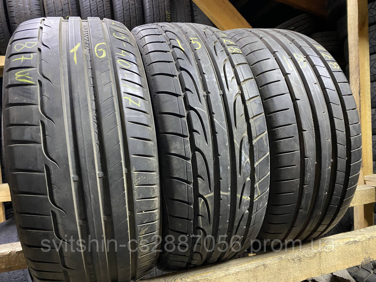 Розпаровка  215/40R17 Dunlop Sport Maxx, фото 1