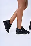 Кросівки жіночі весняні чорні Lonza, фото 8