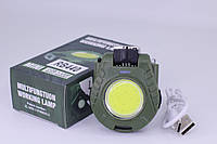 Светодиодный фонарик-клипса с датчиком и магнитом, лампа для кемпинга открывалка кабель Type-C ET