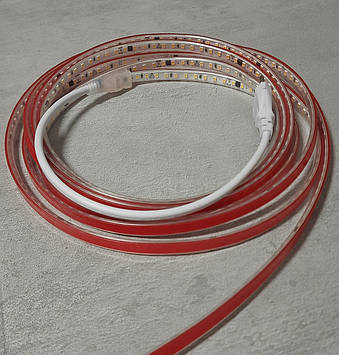Комплект стрічки 5м 220V 9W/m IP65 11х5.5mm з самоклеючою основою