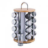 Набір ємностей для спецій Kamille 17 пр. KM-7044, фото 5