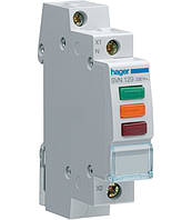 Индикатор тройной LED, 230В, красный, зеленый и оранжевый, Hager (SVN129)