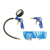 Набор пневмоинструмента MASTERTOOL 3 шт KIT 81-8737 TP, код: 7235576