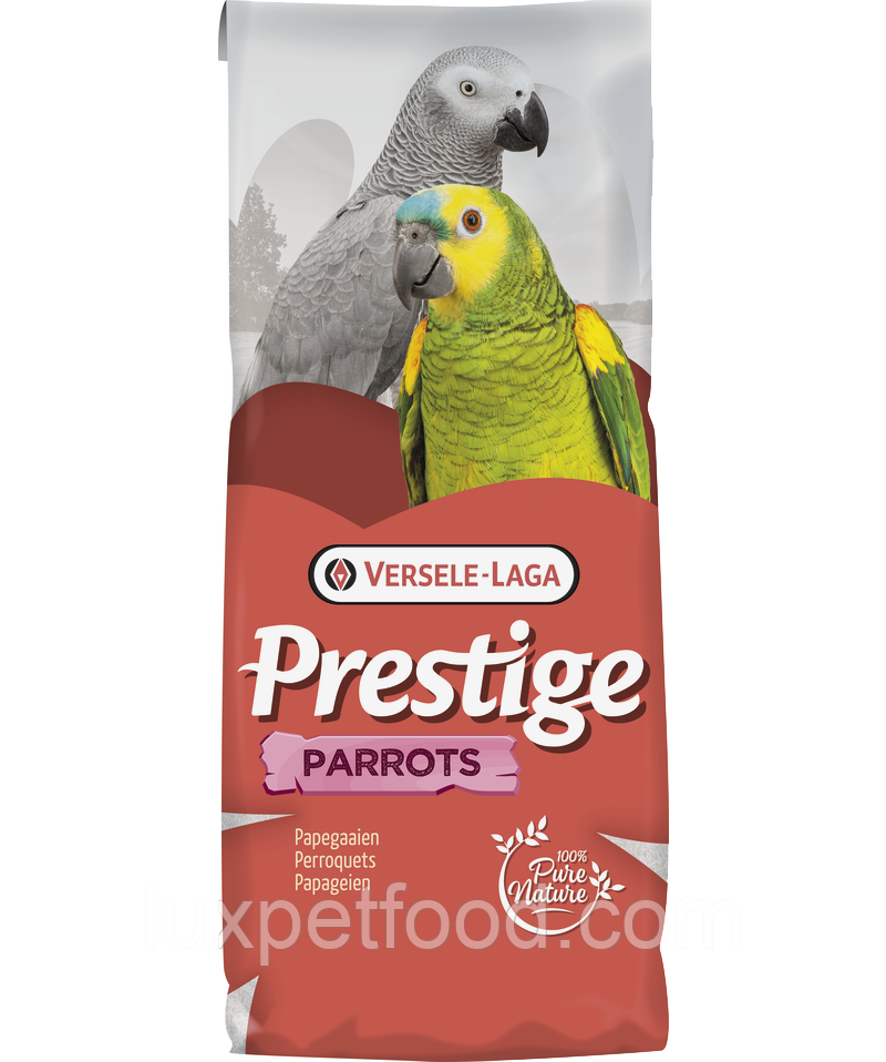 Versele-Laga parrots exotic fruit 15кг корм з тропічними екзотичними фруктами для великих папуг / верселе-лага престиж преміум