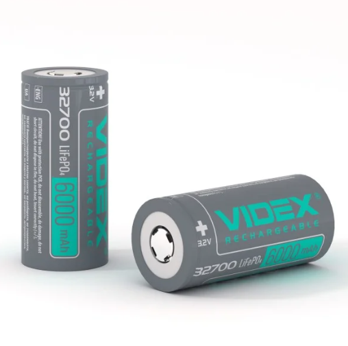 Акумулятор Videx LiFePO4 32700 6000mAh без захисту