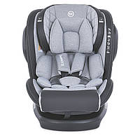 Детское автокресло El Camino ME 1045-1 EVOLUTION 2360? Royal Gray, ISOFIX, группа 0+/1-2-3