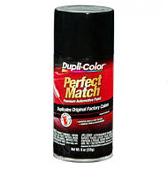 Автомобильная краска Duplicolor Perfect Match Spray black черная 226 г США