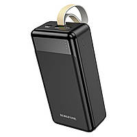 PowerBank 30000mAh быстрая зарядка Borofone BJ19BB Incredible PD20W+QC3.0, USB + USB Type C /micro-USB, USB