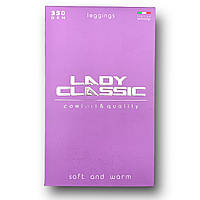 Леггинсы женские хлопок Lady Classic Cotton 350 Den, арт.15В-81, 3 размер, чёрные, 04188