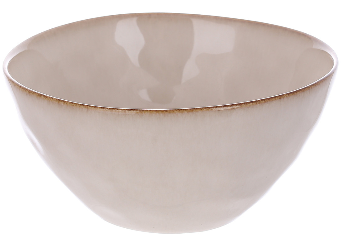 Піала керамічна Casual D15 см, колір бежевий, фото 1