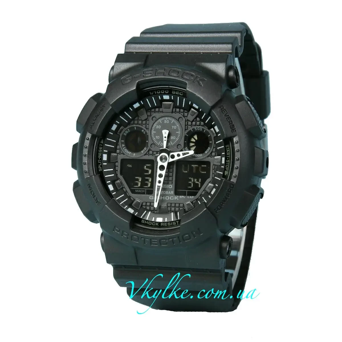 Годинник Casio G-Shock GA - 100 Black AAA