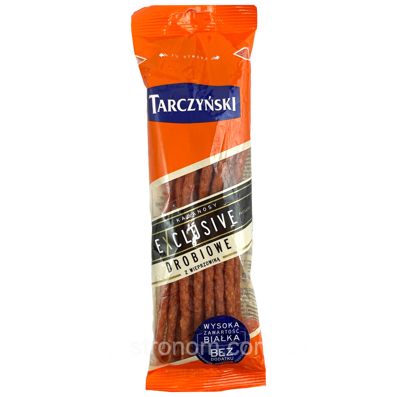 Кабаноси з м'яса птиці та свинини ексклюзив (без глютену) Тарчинський Tarczynski 105g 34шт/ящ (Код: 00-00015782), фото 1