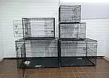 Вольєри та клітки для собак Переноска для собак Металева клітка переноска для собак (122x76x83 см), фото 7