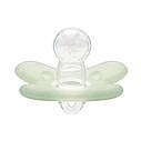 Пустушка силіконова симетрична 100% силікон 0-6 міс Canpol babies 1 шт. (колір зелений), фото 2