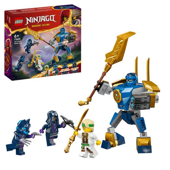 Конструктор Лего Ніндзяго Бойовий набір мечів Джея Lego NinjagoJay's Mech Battle Pack 71805