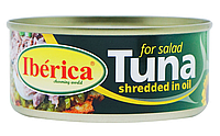 Тунец IBERICA салатный измельченный в масле 150г