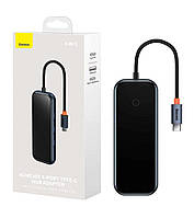 Hub Baseus 4-Port Type-C | Usb hub | Хаб | Хаб адаптер | Hub usb | Baseus hub type-c