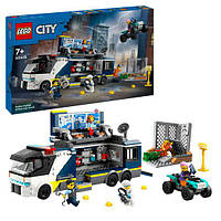 Конструктор Лего Сити Полицейский мобильный лаборатории Lego City Police Mobile Crime Lab Truck 60418