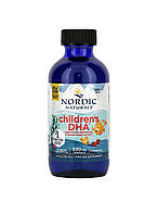 Nordic naturals, Children's DHA, ДГК для дітей, віком 1 6 років, полуниця, 530 мг, 119 мл