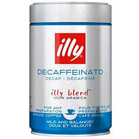 Кофе молотый без кофеина Illy Decaffeinato 250 г ж/б 100% Арабика