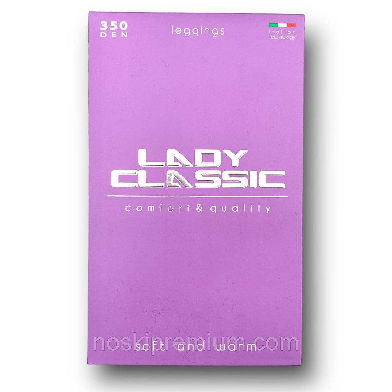 Легінси жіночі бавовна Lady Classic Cotton 350 Den, арт.15В-81, 5 розмір, чорні, 04190