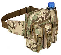 Поясная военная тактическая сумка органайзер в стиле Nela-Camo Камуфляж (Alop)