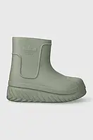 Urbanshop Гумові чоботи adidas Originals Adifom Superstar Boot жіночі колір зелений IE4614 розмір: 35.5, 36