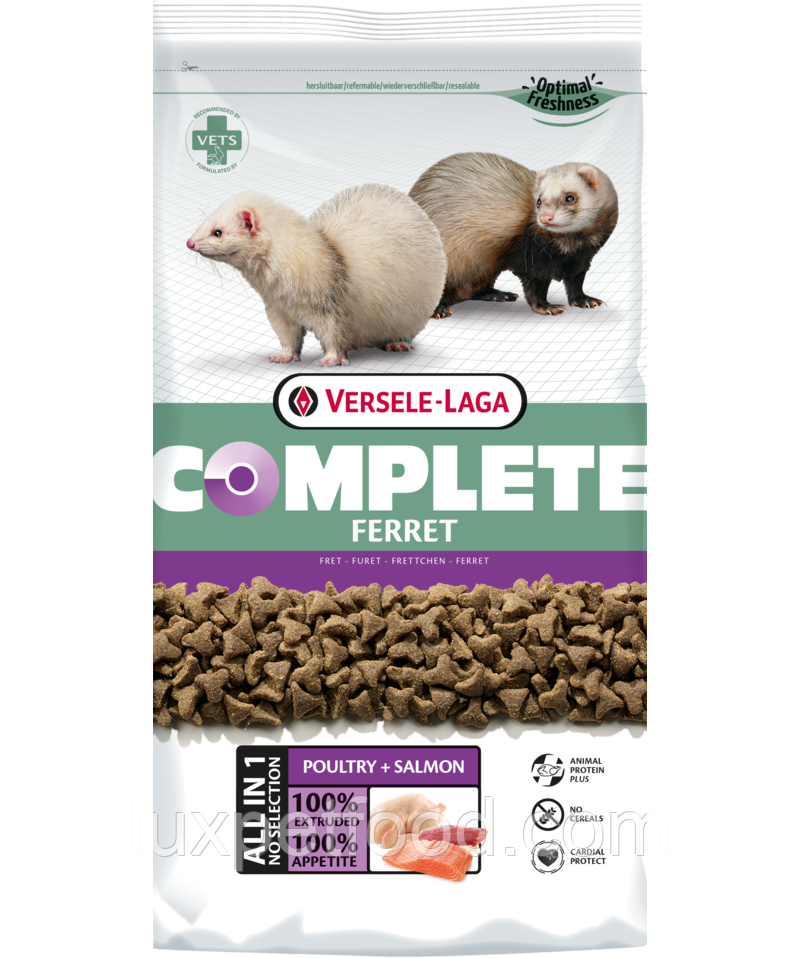 Versele laga ferret complete 2,5кг корм для тхорів / Верселе-Лага Компліт Ферет