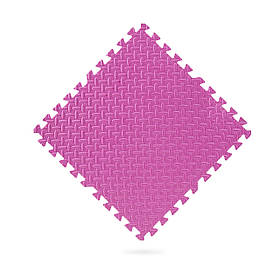 Мат-пазл WCG EVA — 60х60х1cm 1 шт Рожевий