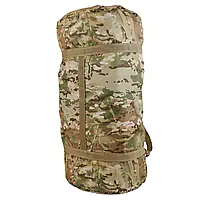 Военный баул рюкзак 120л тактический мультикам непромокаемый, Сумка военная 600D с полиамид фурнитурой vsk