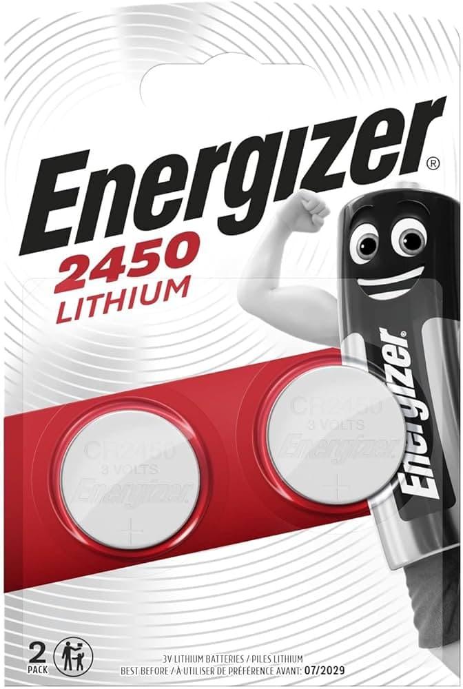 Батарейка ENERGIZER CR2450 Lithium 2 шт.