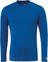 Футболка компрессионная детская Uhlsport BASELAYER синяя 1003078 08