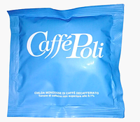 Кофе без кофеина монодоза "Poli Decaffeinato" 7г 100% Арабика 1 шт