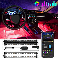 Светодиодное освещение салона автомобиля Govee car LED RGB