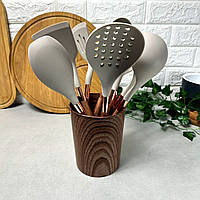 Кухонные принадлежности 11 предметов Kitchen Set BRONZE Беж