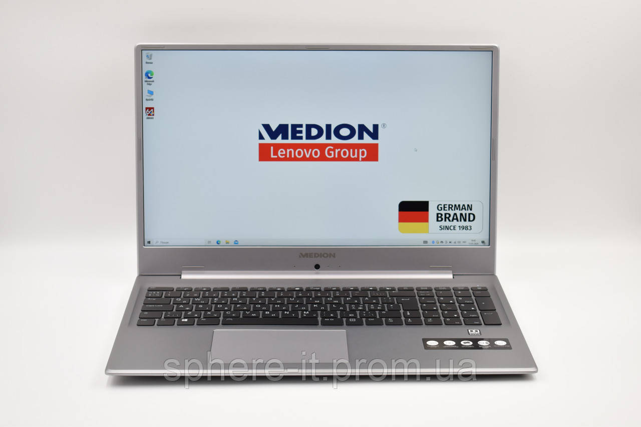 Ноутбук 17,3" Medion (Lenovo Group) i5-10210U RAM 16 ГБ SSD 512 ГБ IPS Win10 Ультрабук Металевий корпус