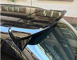 Спойлер чорний для Audi A3 2012-2020 Склопластик