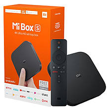 Смарт ТБ Приставка Xiaomi 4K Mi Box S (Global — міжнародна версія)