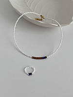 Комплект з скляних бусин