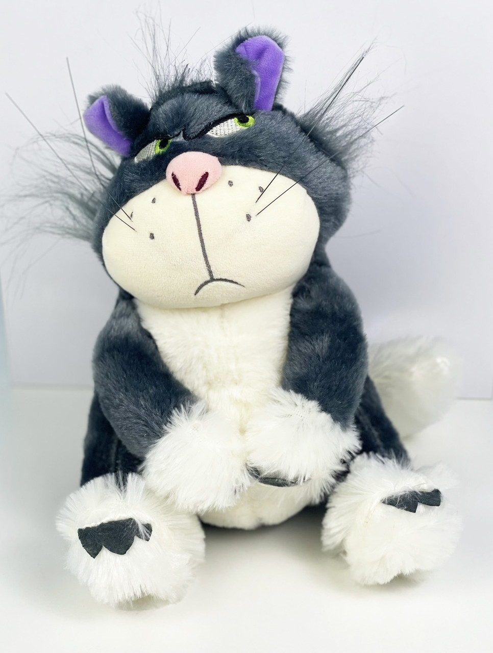 М'яка Плюшева Іграшка Кіт Люцифер із Попелюшки 30 см (00763), фото 1