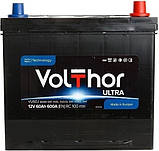 Акумулятор автомобільний VolThor VU60J 56068 SMF, 005L (Ultra, Ca/Ca, 12V, 60Ah, EN600A, RC 100 min, Asia, 173*220*230 мм,, фото 2