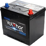 Акумулятор автомобільний VolThor VU60J 56068 SMF, 005L (Ultra, Ca/Ca, 12V, 60Ah, EN600A, RC 100 min, Asia, 173*220*230 мм,, фото 3