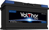 Акумулятор автомобільний VolThor VU10H 60038 SMF (Ultra, Ca/Ca, 12V, 100Ah, EN850A, RC 182 min, Euro, 175*190*353 мм, Словенія,