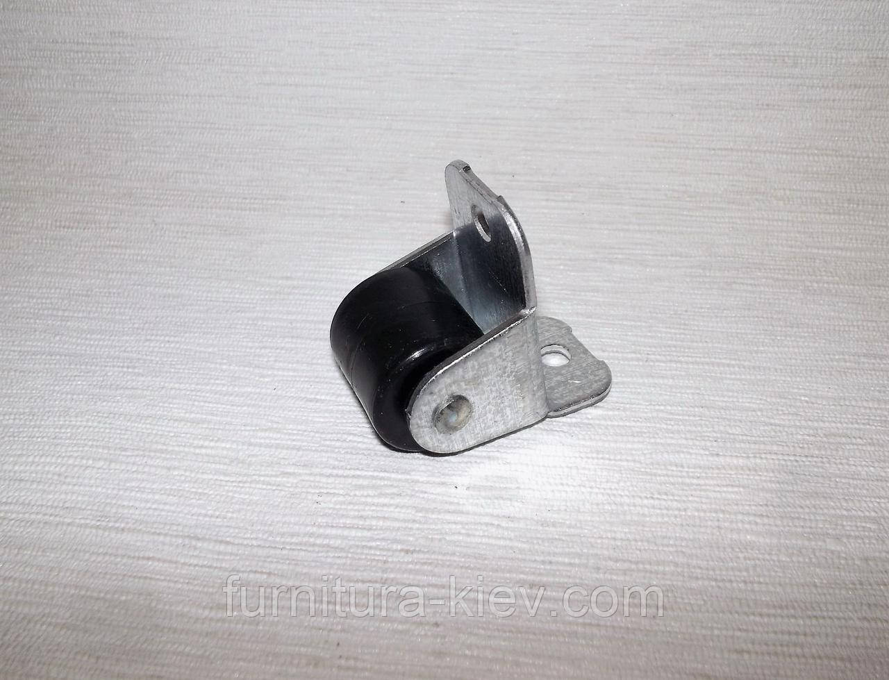 Ролик меблевий пластик кутовий 2,2 см, фото 1