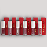 Рідка Матова Помада для губ з вітаміном Е Liquid Lipstick The Kiss Lips Paese 3,4ml (06) classic red, фото 6