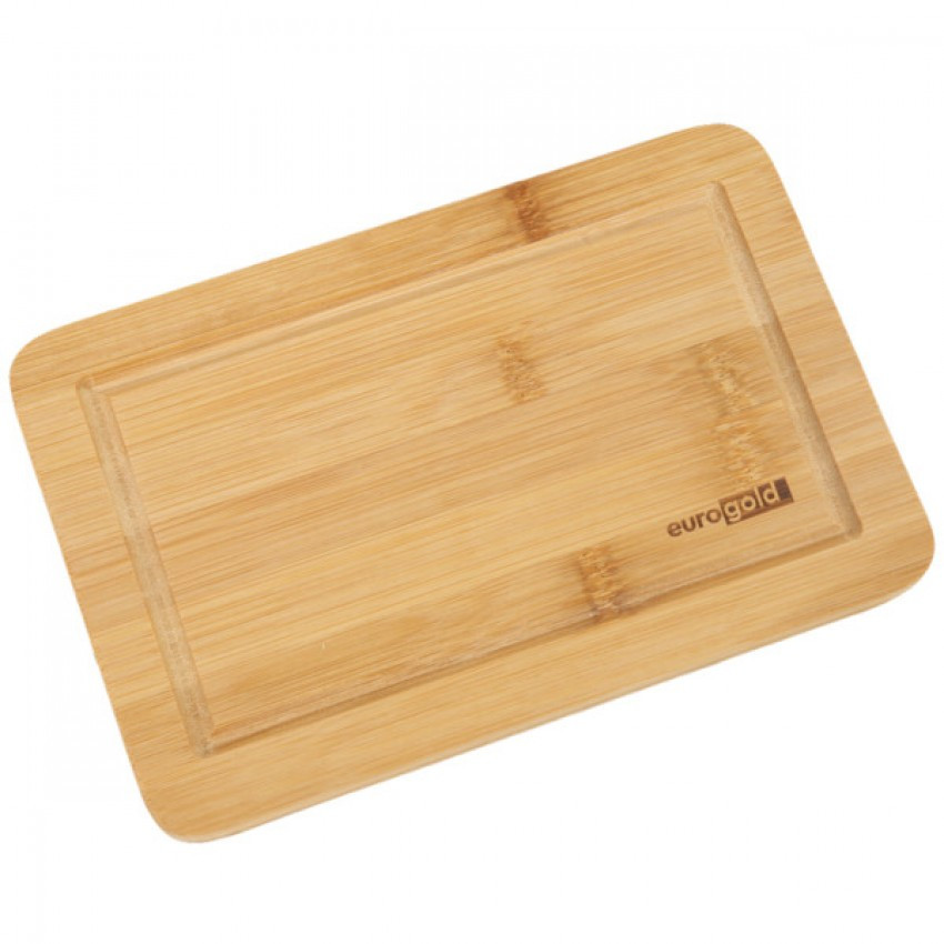 Дошка кухонна бамбукова 23*15*1,5 см Eurogold 7108200023, фото 1
