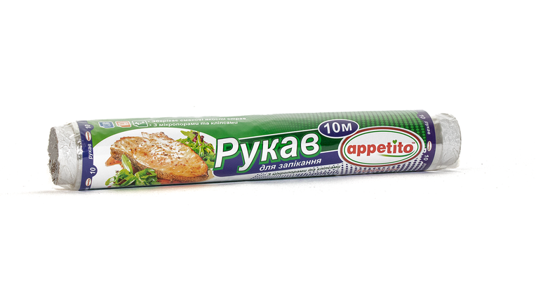 Рукав для запікання на втулці 30см (10м) TM Appetito, 36шт./ящ., фото 1