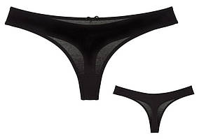 Трусики танга "Чорні", розмір L