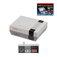 Консоль Nintendo NES Classic Mini Europe Light Grey + 30 Встроенных Игр + Коробка Б/У