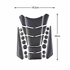 Наклейка на бак мотоцикла полімерна HK composite